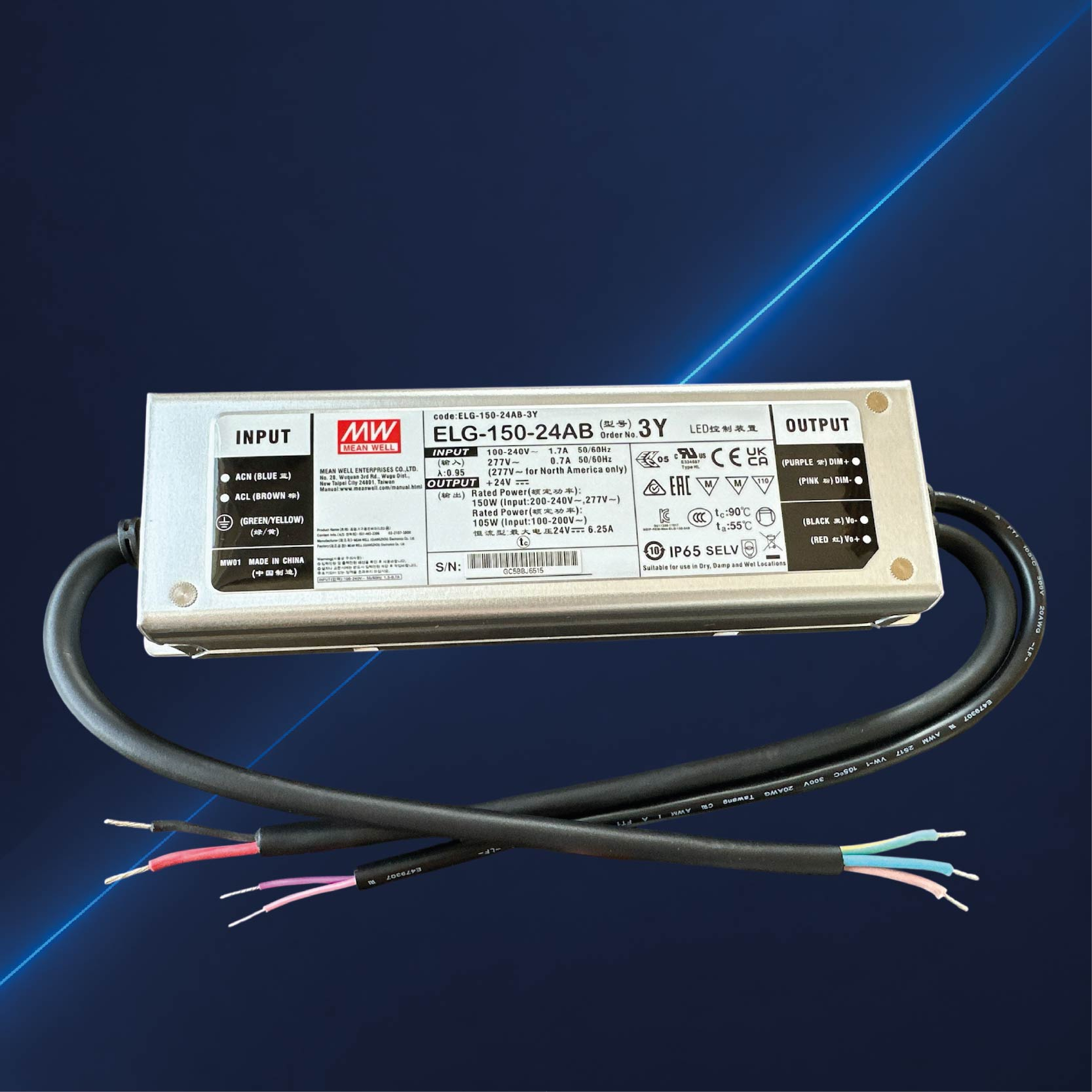 MEAN WELL - ELG - 0-10V (24V)