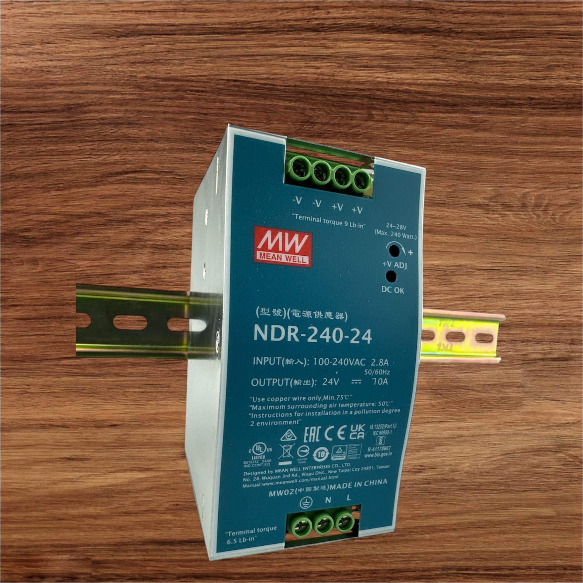 MEAN WELL - NDR (12/24V)