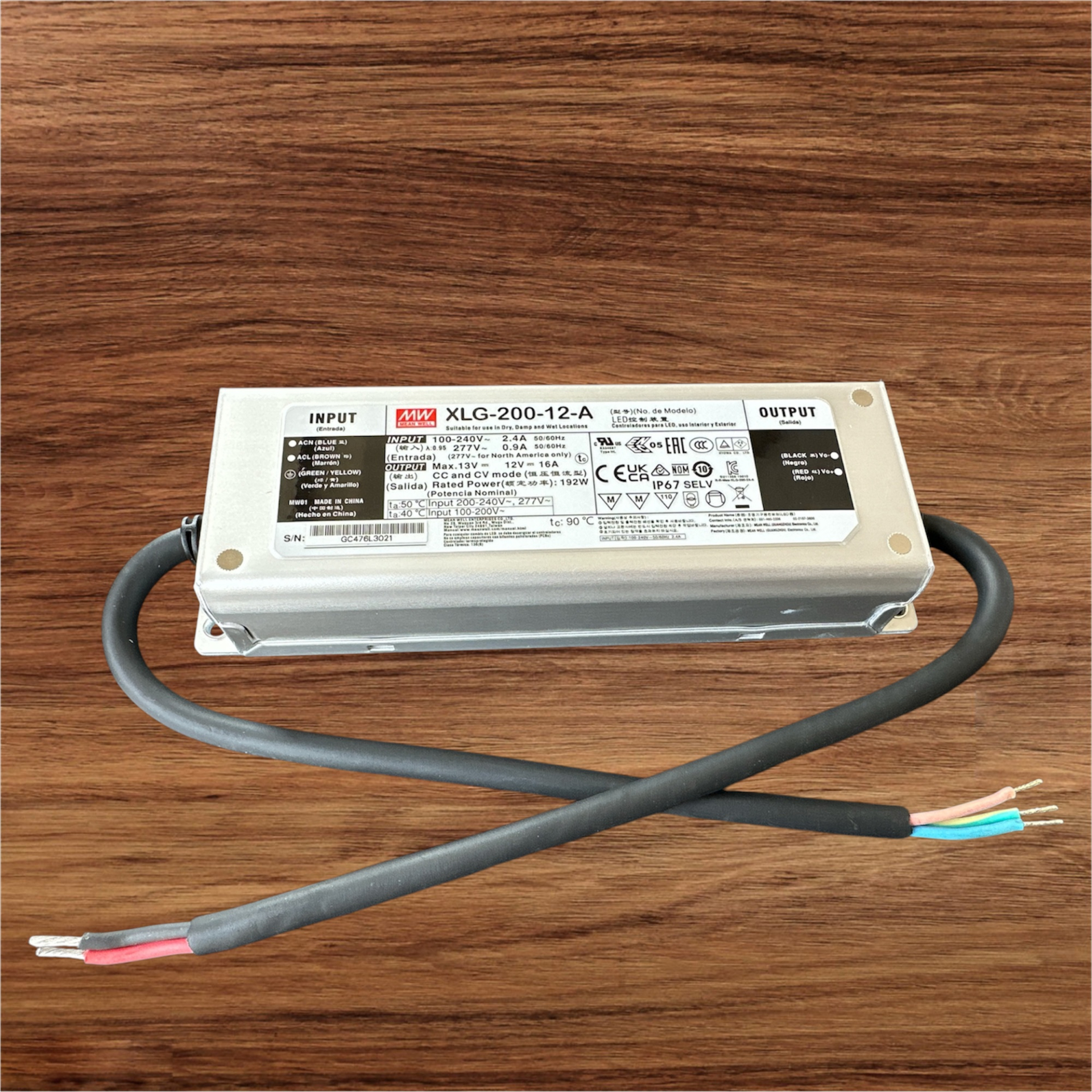 MEAN WELL - XLG (12/24V)