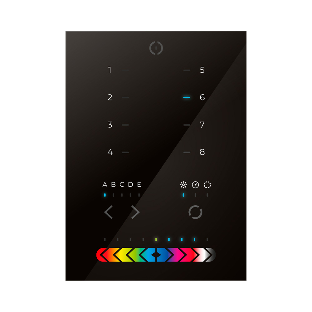 Nicolaudie STICK-KE2. Controlador DMX programable, Panel táctil. DMX512(x2), Ethernet, 200 escenas, 8 contactos secos